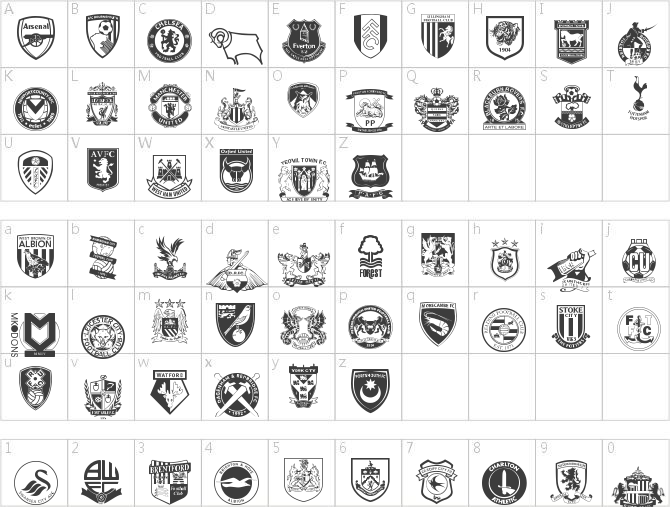 English Football Club Badges