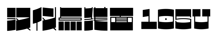 汉仪点线面 105U